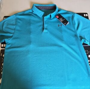 Under Armour Polo Shirt; Loose Fitted XL